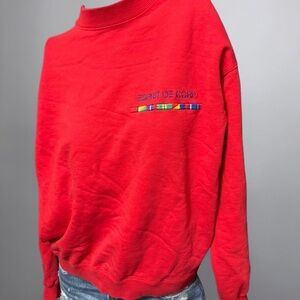 Esprit Vintage Y2K Red Sweatshirt